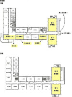 滋賀大学彦根キャンパス校舎棟地図(440,588)