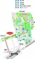 成城大学キャンパス内地図(440,725)