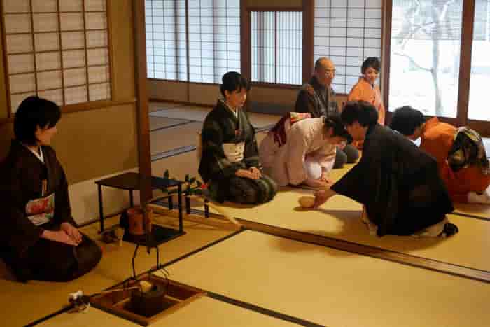 tea ceremony at Koudoukan