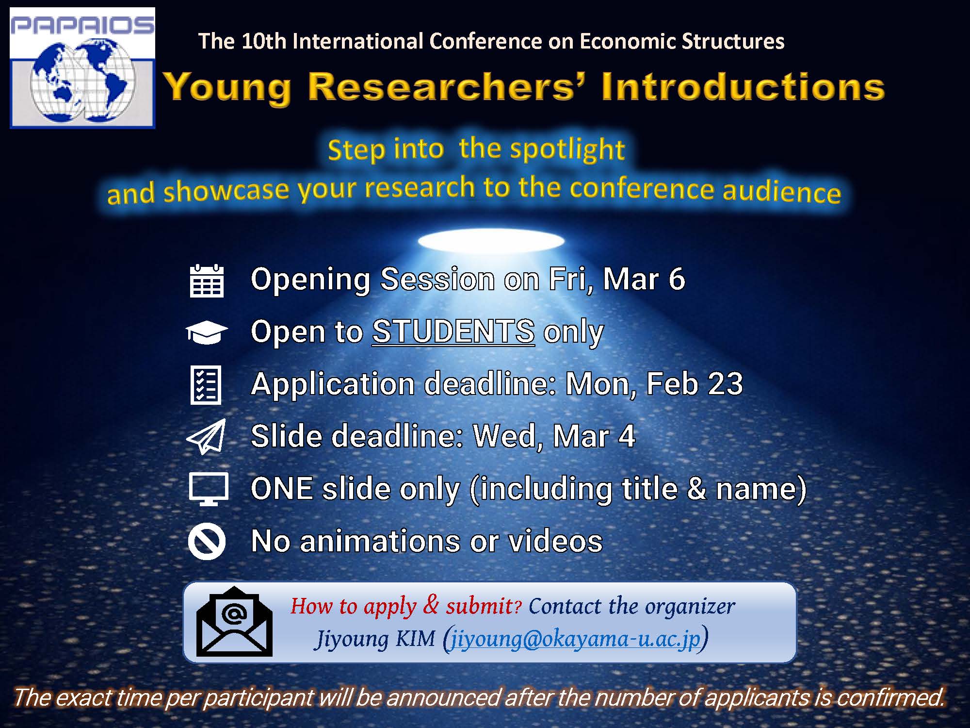 Young Researchers' Introductions